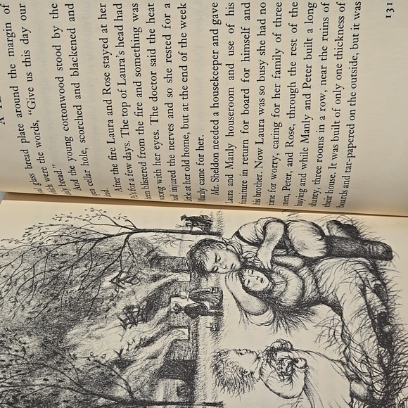 Vintage OLD 1971 Hardback Book The First Four Years Laura Ingalls Wilder - Picture 14 of 16